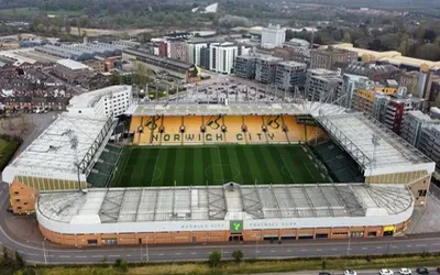Carrow Road Aerial View