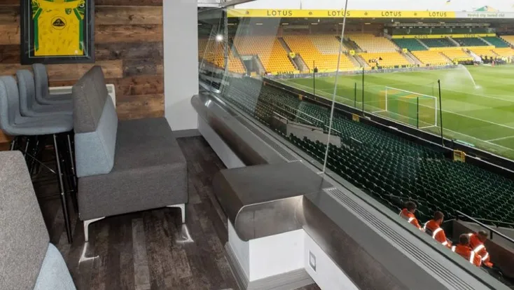 Carrow Road Hospitality Lounge