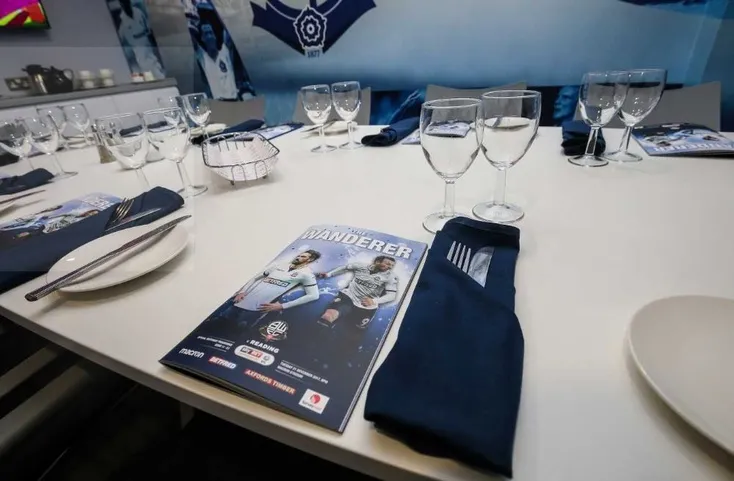 Khu vực dịch vụ Hospitality tại sân Toughsheet Community Stadium