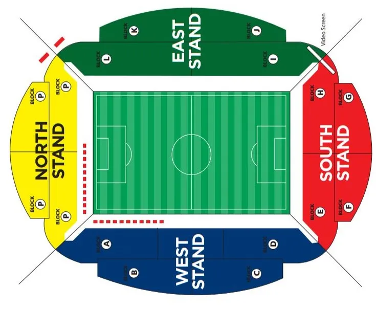 Sơ đồ khán đài sân Toughsheet Community Stadium