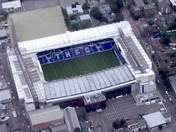 Toàn cảnh sân vận động White Hart Lane nhìn từ trên cao, biểu tượng của Tottenham Hotspur tại Bắc London